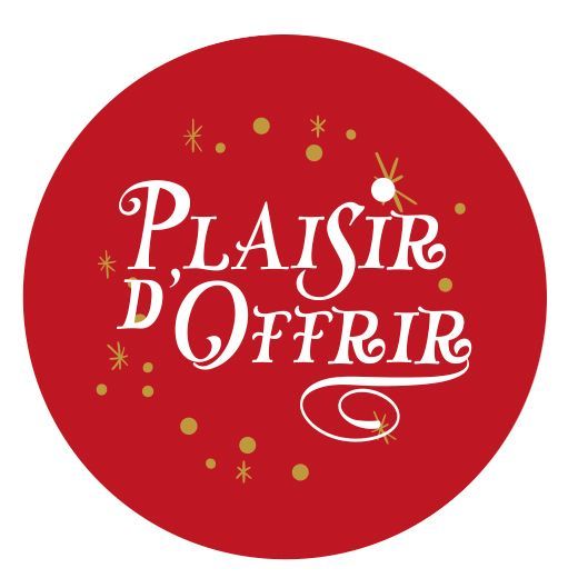 Plaisir d'offrir -  40x40 mm - en rouleau