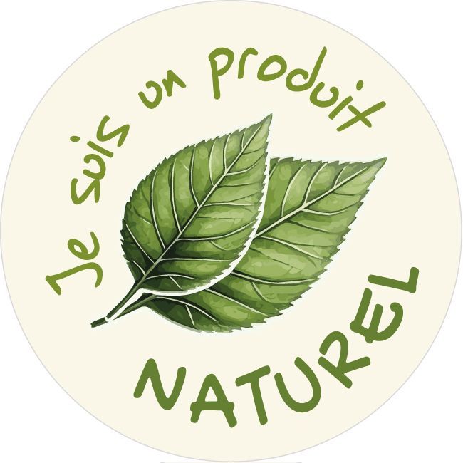 187 Stickers 187 Stickers "Produit Naturel"