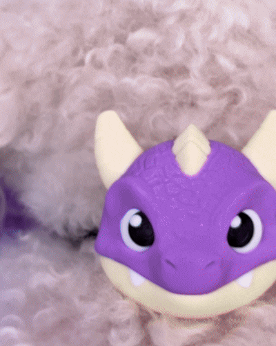 Dragon Smart Tag Holder 3D Printed AirTag and Galaxy SmartTag2 Case – Fantasy Keychain, Pet Collar, Backpack Accessory