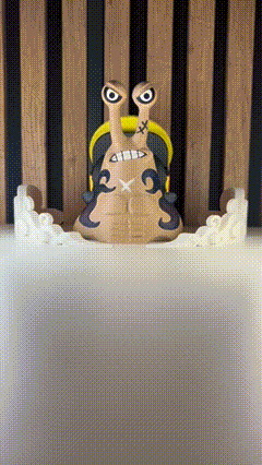 🔥 Lava Buccaneer Controller Holder — Flame-Pirate Inspired