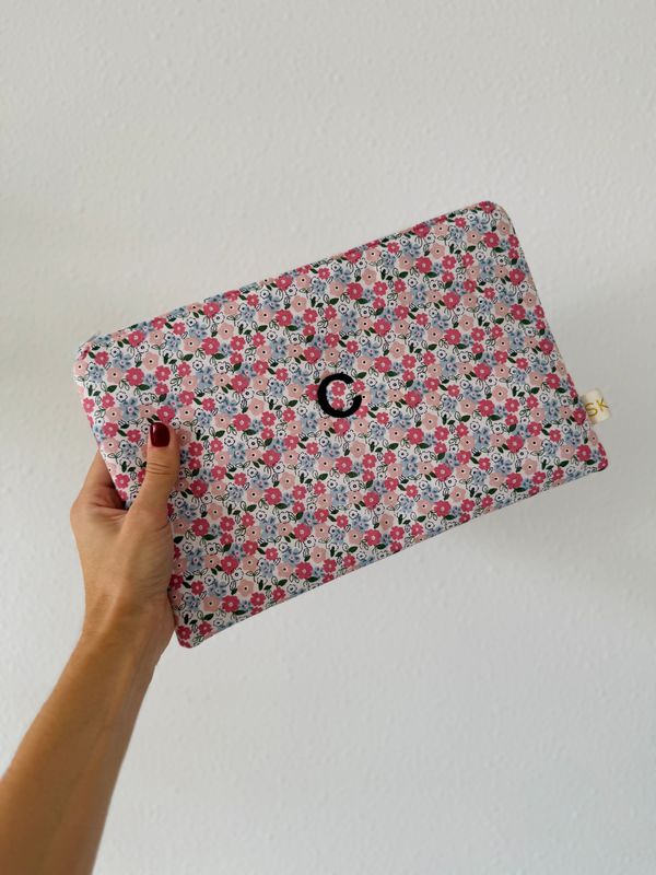 Funda Ordenador Floral
