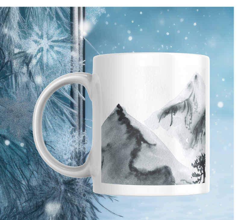 Mountain Scene Mug