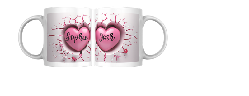 Personalised mug of love