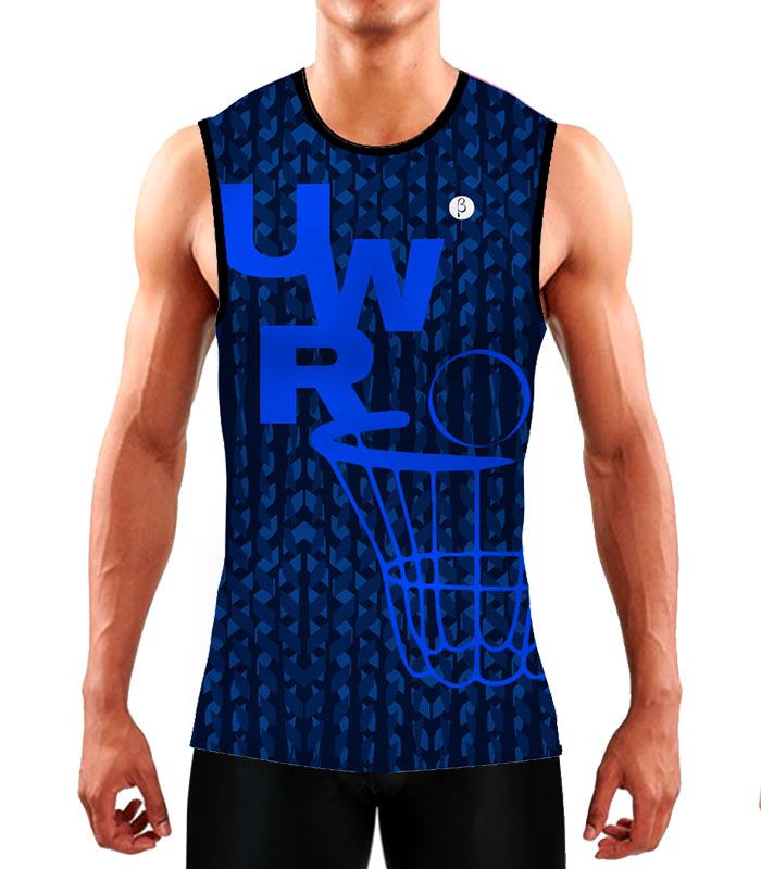 CAMISETA UW RUGBY AZUL