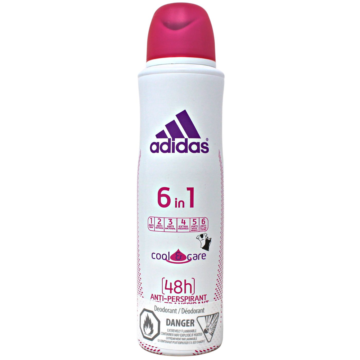 ADIDAS SPRAY 150ML 6IN1 COOL &amp; CARE/24