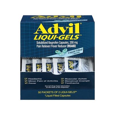 ADVIL 200MG LIQUI-GELS (50X2'S)