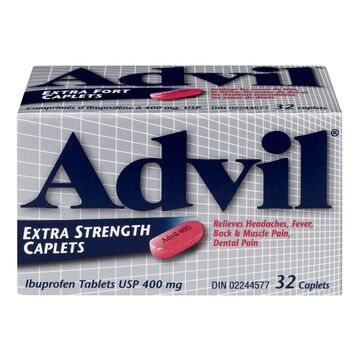 ADVIL CAPLET XS 400MG 32'S