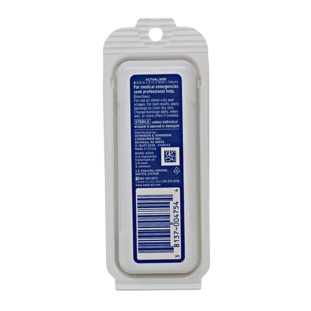 J&amp;J BAND-AID FABRIC 8CT ALL-1-SIZE FLEXIBLE /72