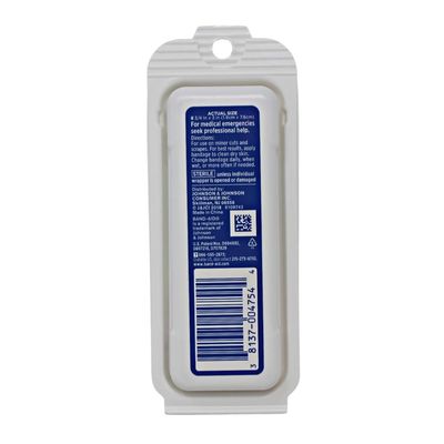 J&amp;J BAND-AID FABRIC 8CT ALL-1-SIZE FLEXIBLE /72