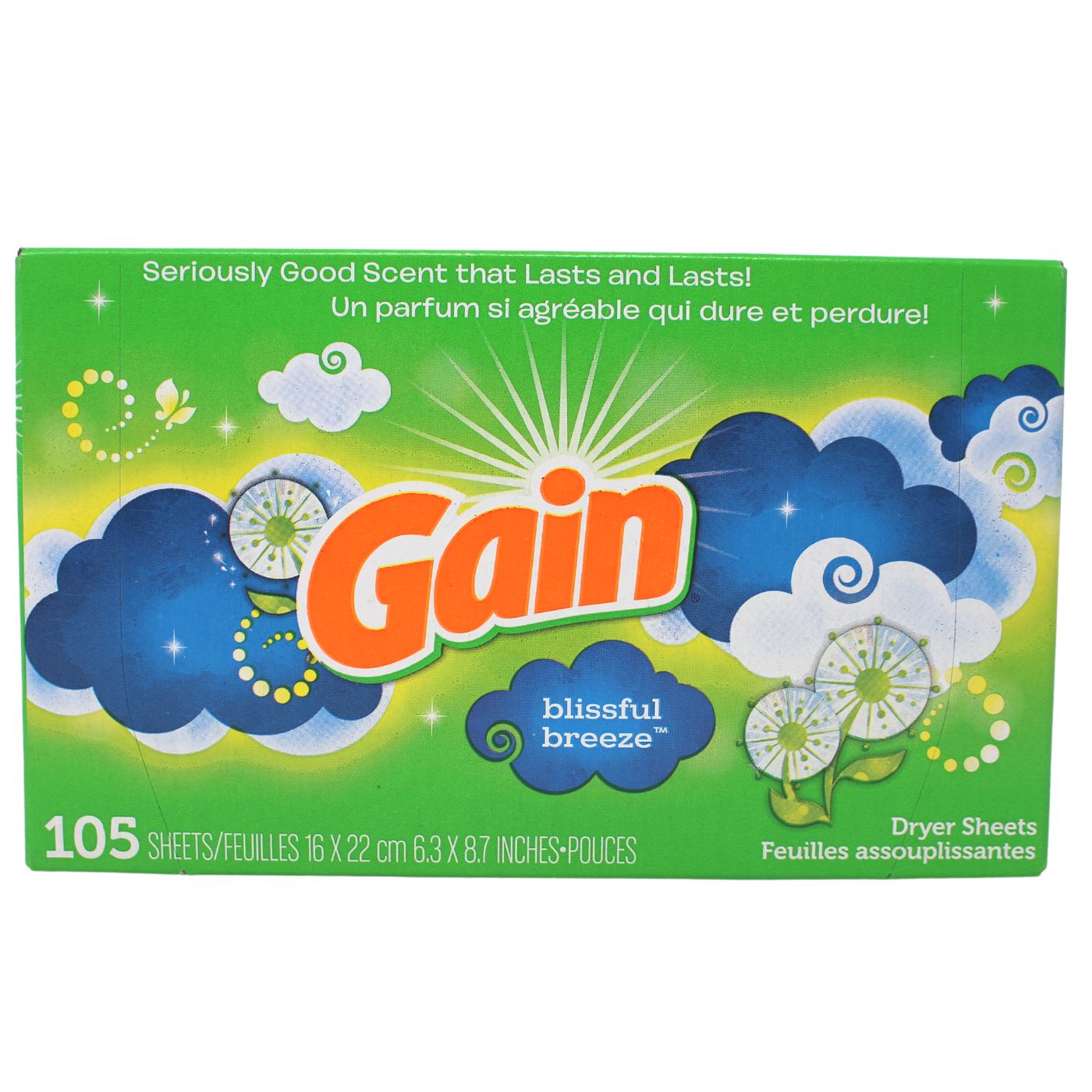 GAIN F/S 105CT SHEETS BLISSFUL BREEZE/6