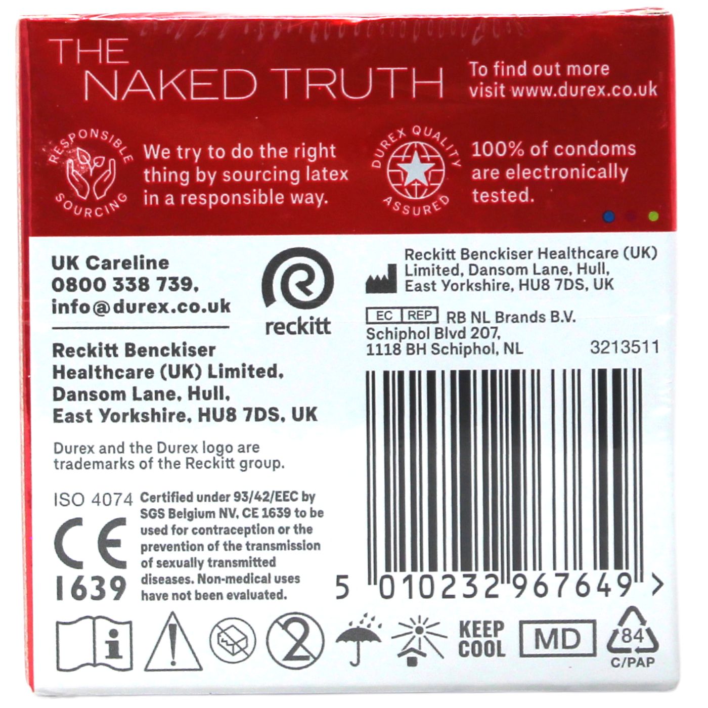 DUREX 3CT THIN FEEL/24X6