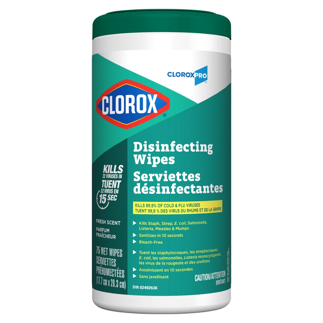 CLOROX DISINFECTING WIPES 75CT