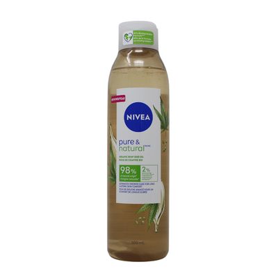 NIVEA B/W 500ML ORGANIC HEMP SEED OIL(B)/12