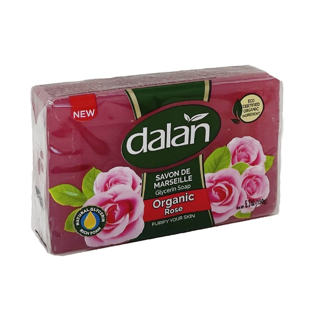 DALAN BAR SOAP 150G ROSE WATER PURIFY/30