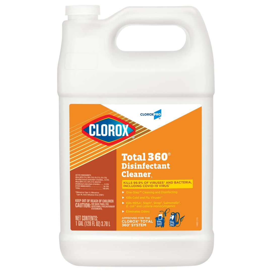 CLOROX DISINFECTANT CLEANER 3.78L TOTAL 360/5-4