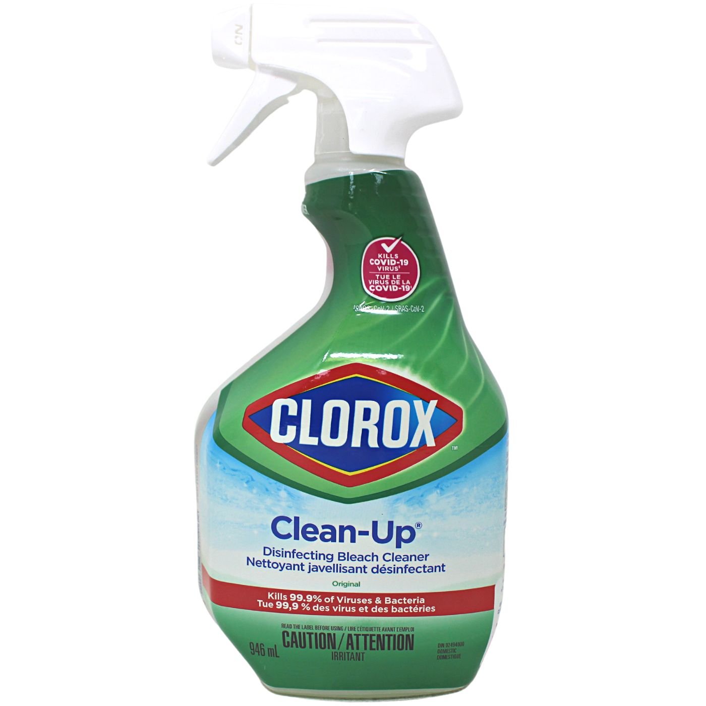 CLOROX SPRAY 946ML CLEAN UP BLEACH /14-12
