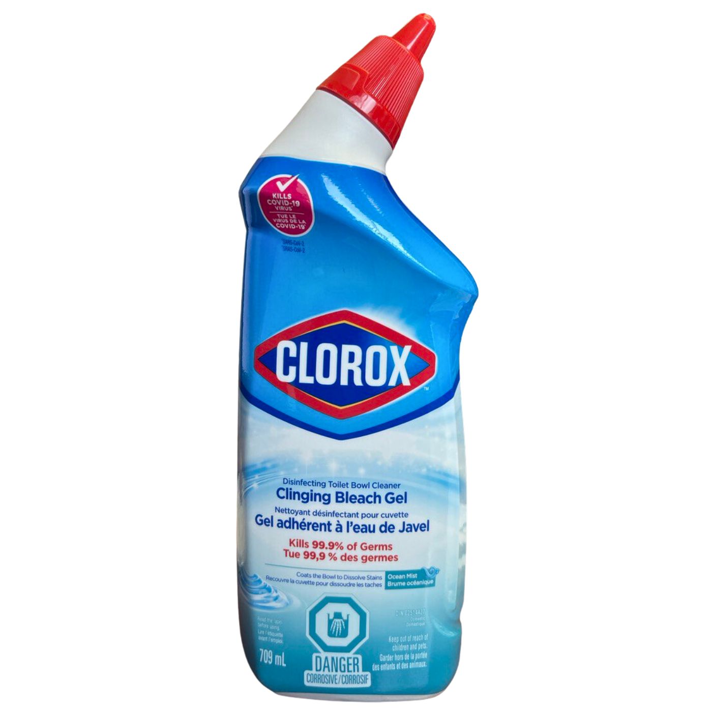 CLOROX TOILET 709ML CLEANING BLEACH GEL /23-12