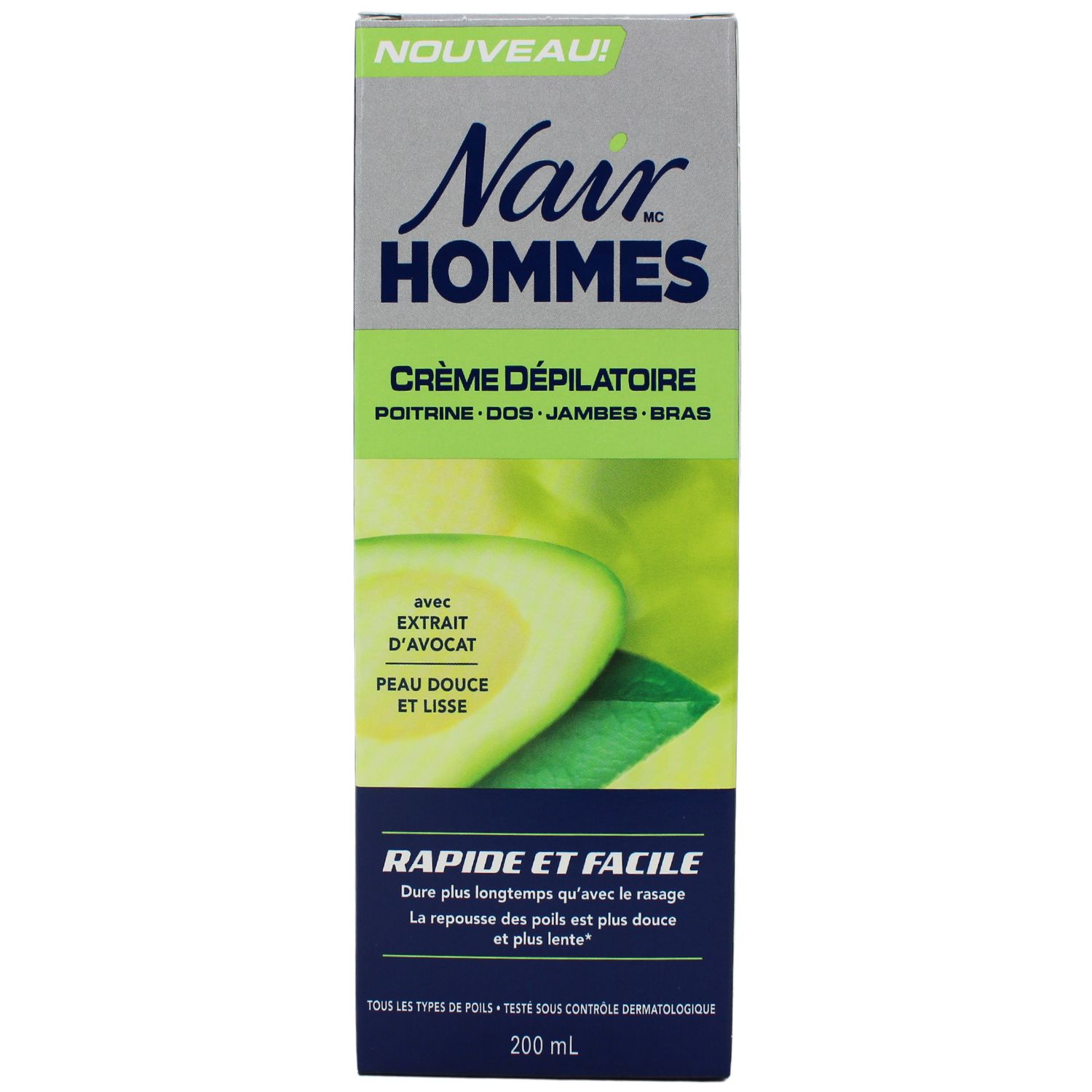 NAIR MEN HAIR REMOVER 200ML AVOCADO