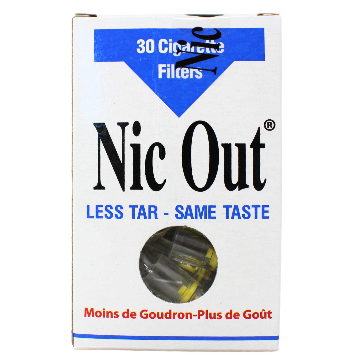 NIC OUT CIGARETTE FILTERS 30CT