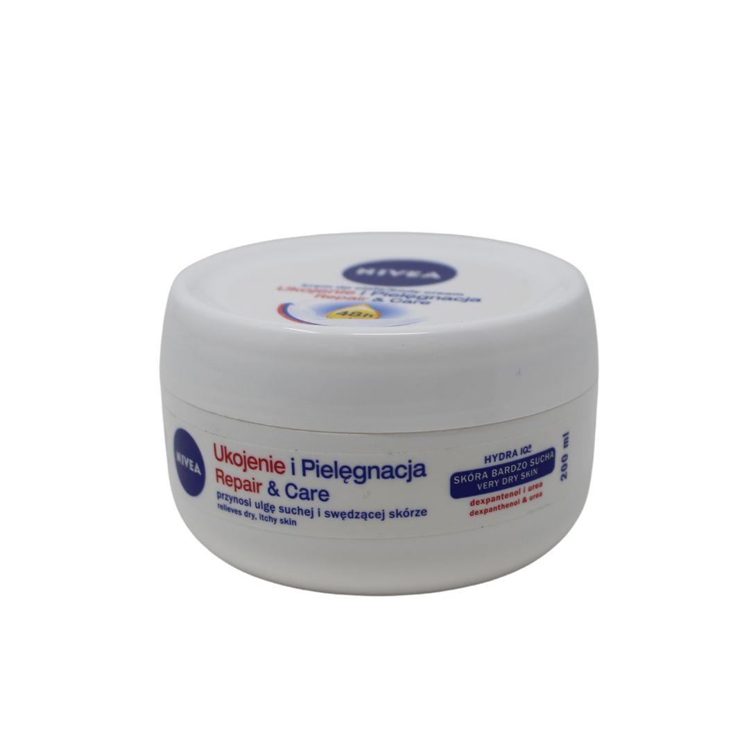 NIVEA CREAM 200ML REPAIR &amp; CARE/12