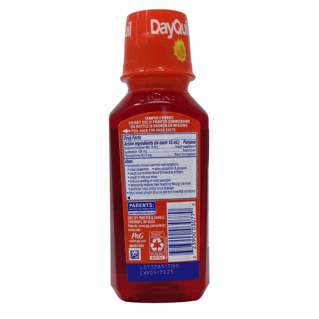 DAYQUIL KIDS COLD &amp; COUGH BERRY 236ML