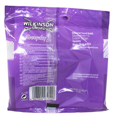 WILKINSON ESSENTIALS WOMEN 5CT DISPO RZR/20