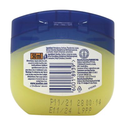 VASELINE 50ML COCOA BUTTER