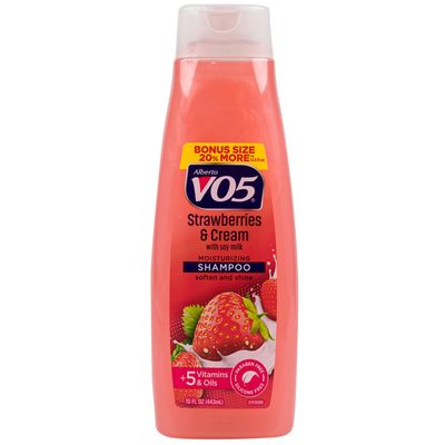ALBERTO V05 SH STRAWBERRIES &amp; CREAM 443ML