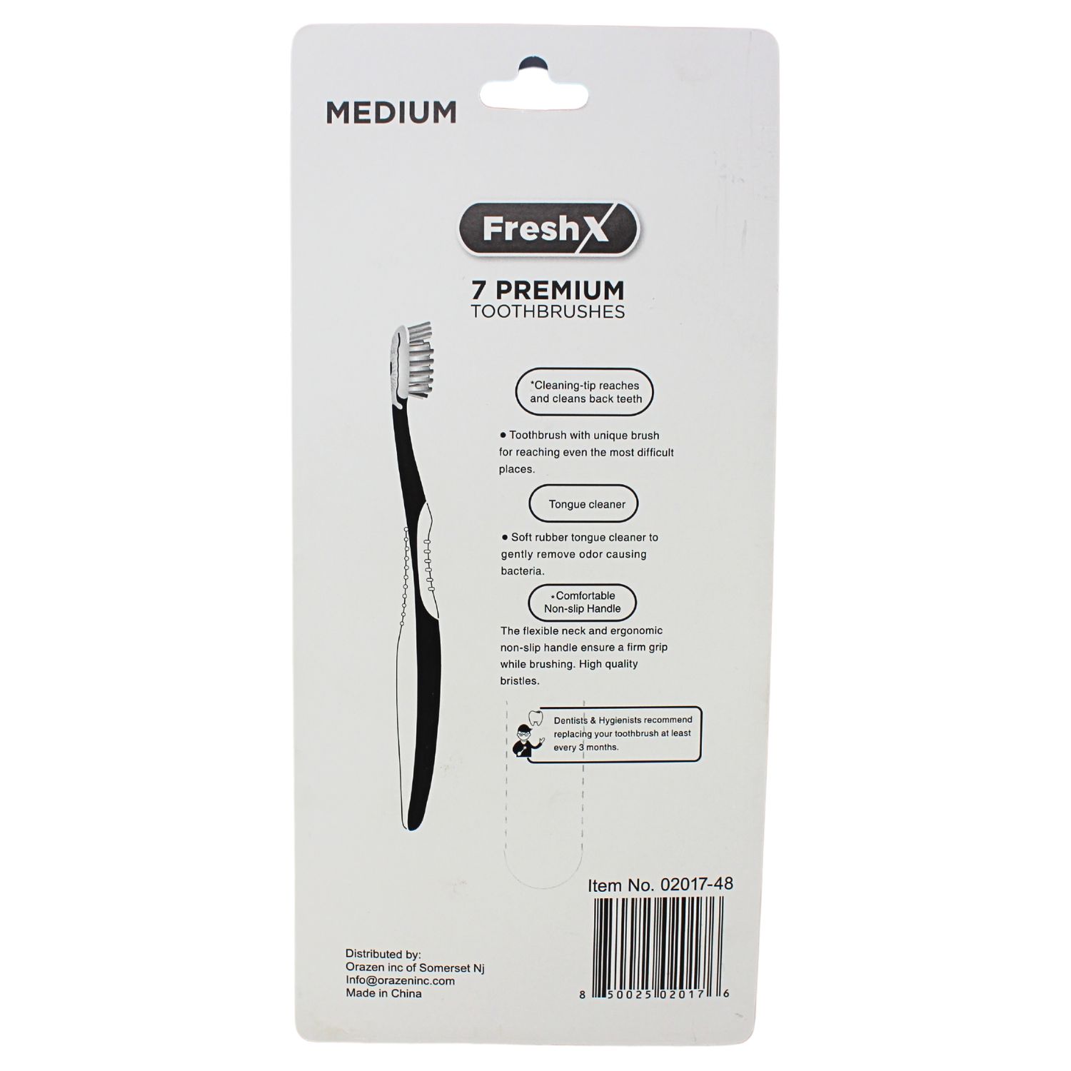 FRESHX T/B 7CT MEDIUM/12X4