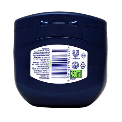 VASELINE P/J 250ML MEN FRESH