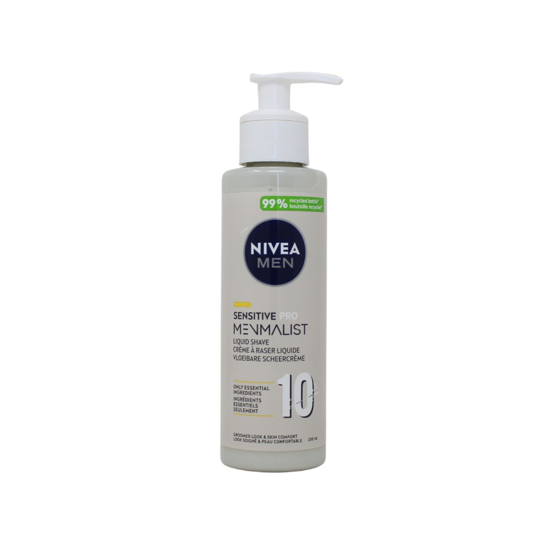 NIVEA MEN LIQUID SHAVE 200ML SENSITIVE PRO(B)/12
