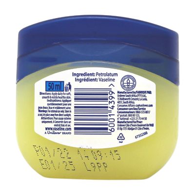 VASELINE 50ML ORIGINAL