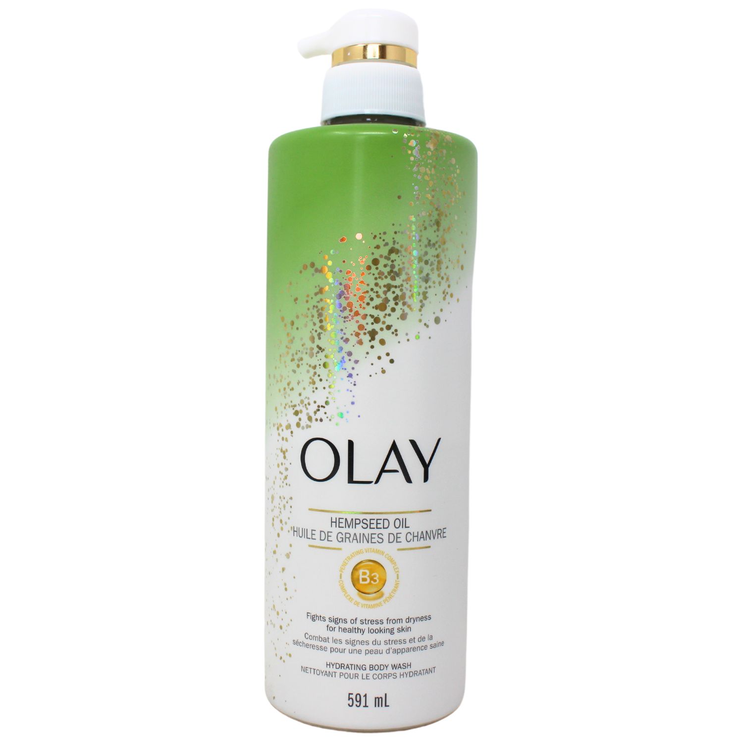 OLAY B/W 591ML HYDRATING W/ HEMPSEED OIL /4