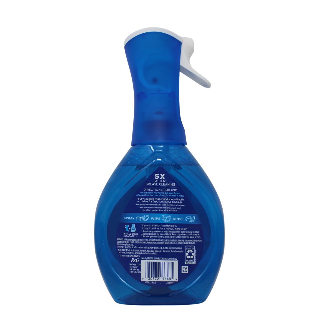 DAWN DISH SPRAY 635ML PLATINUM PLUS