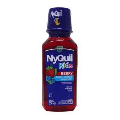 NYQUIL KIDS 236ML COLD &amp; COUGH BERRY