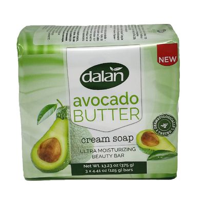 DALAN BAR SOAP 125G AVOCADO BUTTER (3PACK)