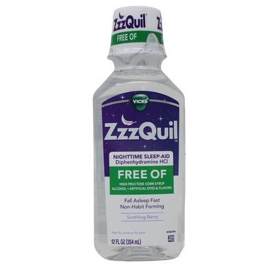 ZZZQUIL 12OZ MANGO BERRY EXP 11/2025