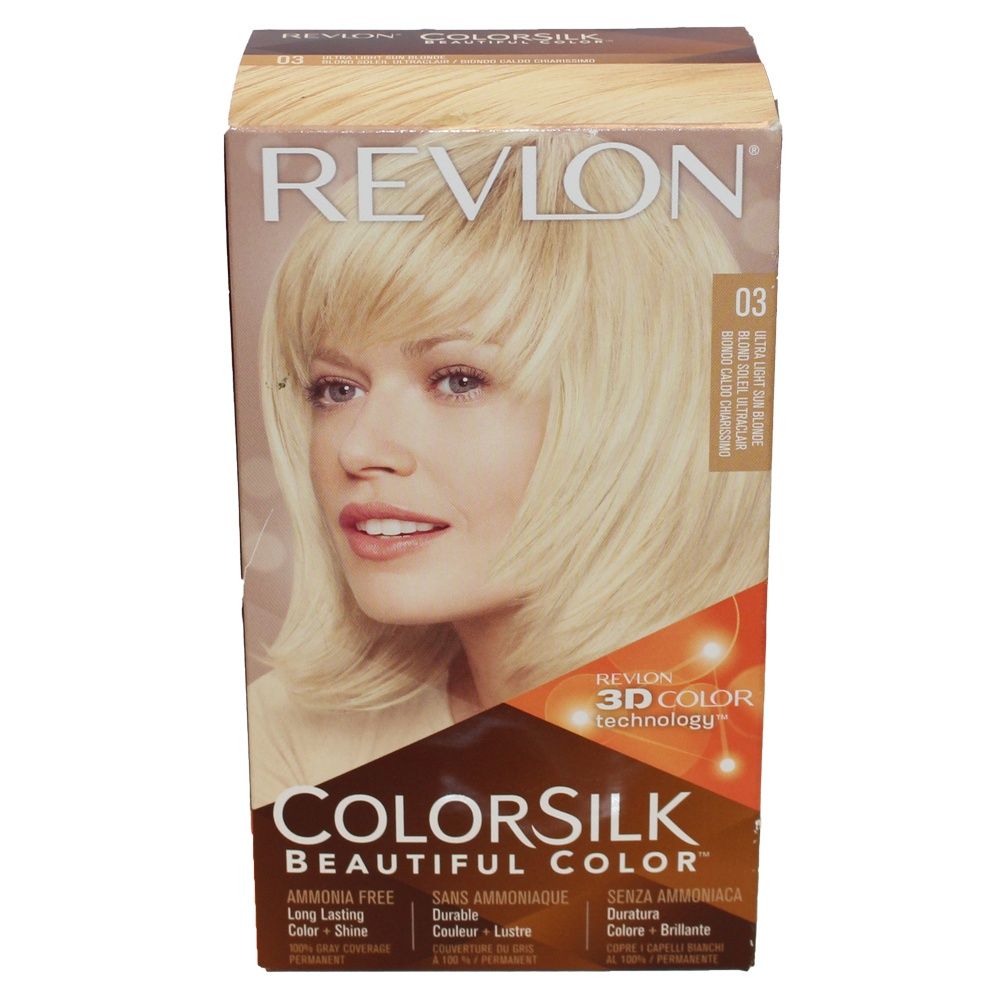 REVLON COLORSILK #03 ULTRA LIGHT SUN BLONDE/12