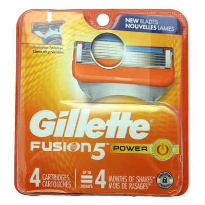 GILLETTE FUSION 5 POWER 4CARTS