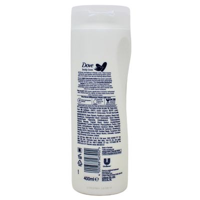 DOVE BODY LOTION 400ML LOVE LIGHT CARE