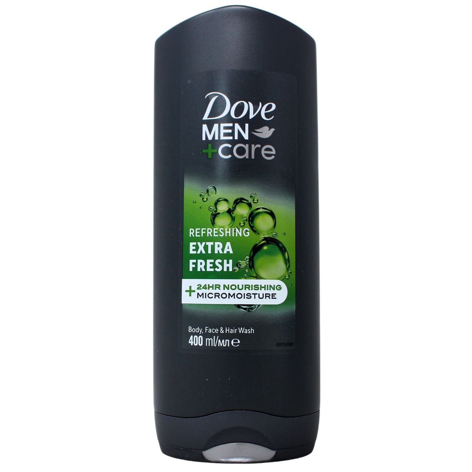 DOVE B/W 400ML MEN EXTRA FRESH