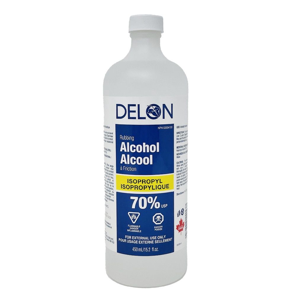 DELON 70% ISOPROPYL ALCOHOL 473ML