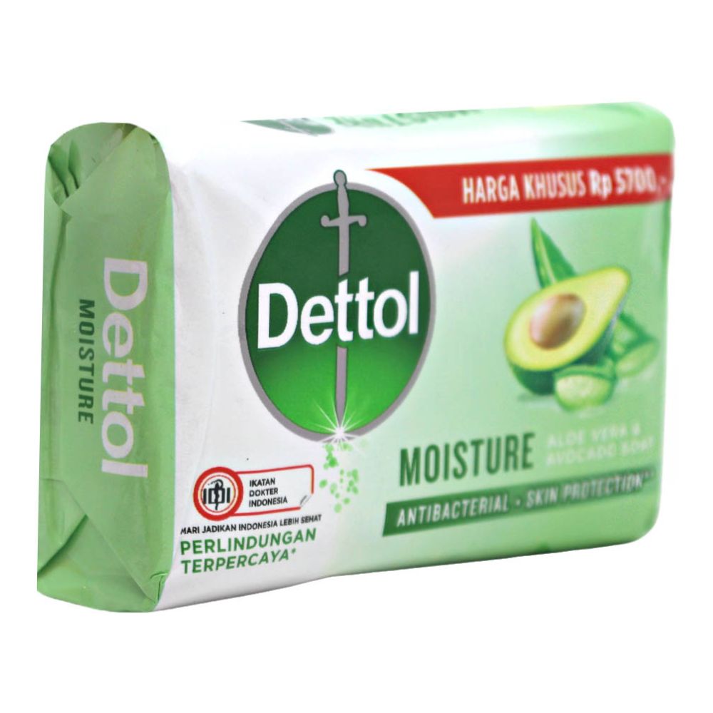 DETTOL BAR SOAP 100G MOISTURE/144