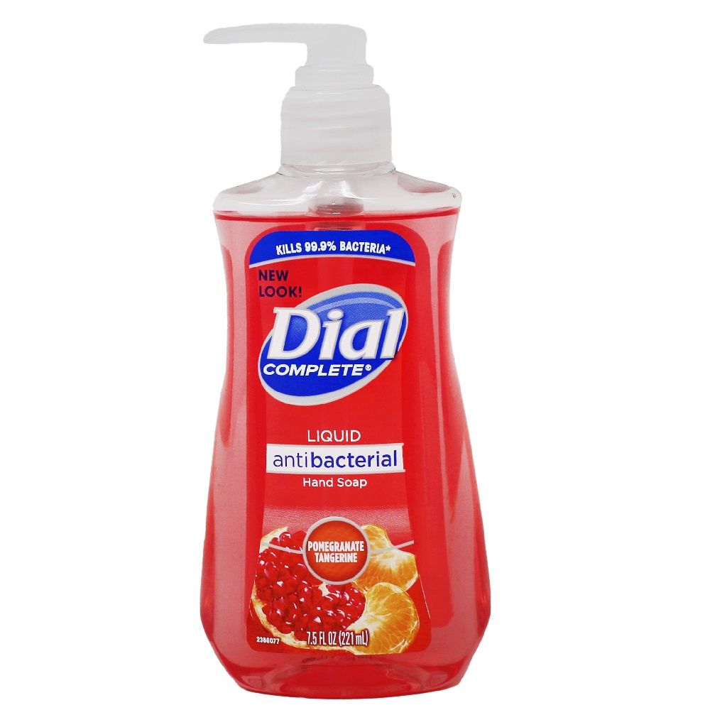 DIAL H/W 221ML ANTIBACT POMEG TANGERINE/12