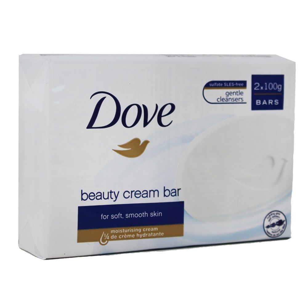 DOVE BAR SOAP 2CT X 90G WHITE ORIGINAL/24
