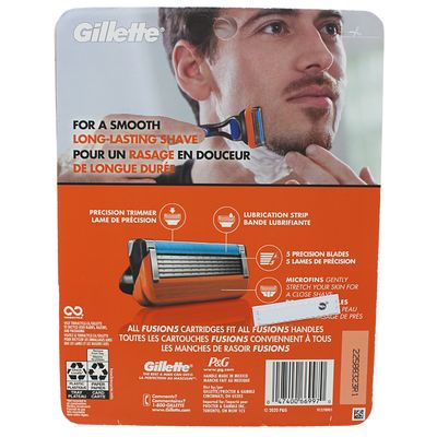 GILLETTE FUSION 5 1RAZOR + 7CARTRIDGES