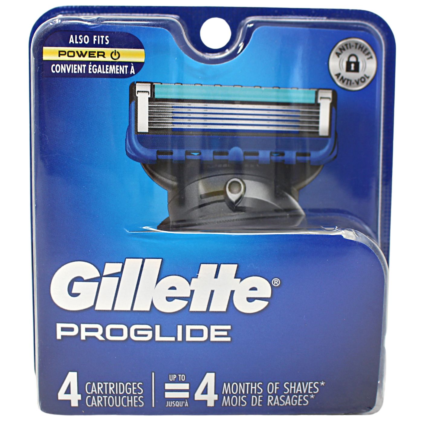 GILLETTE PROGLIDE 4 CARTS