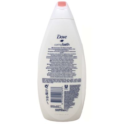 DOVE BODY WASH 500ML CARING BATH ALMOND CREAM
