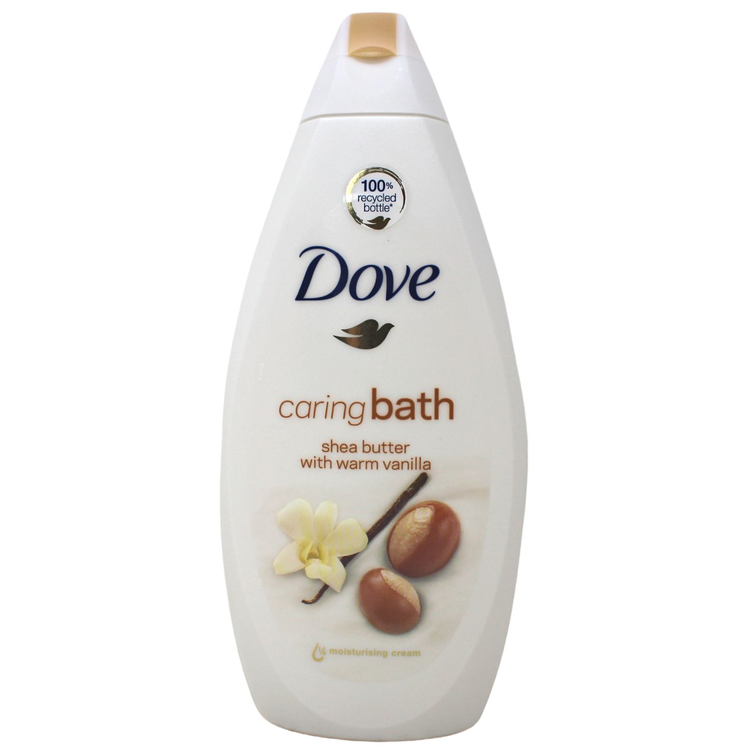 DOVE B/W 500ML CARING BATH SHEA BUTTER/12