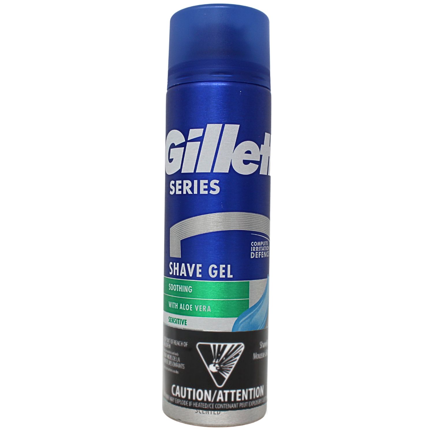 GILLETTE SHAVE GEL 200ML SENSITIVE W/ ALOE VERA